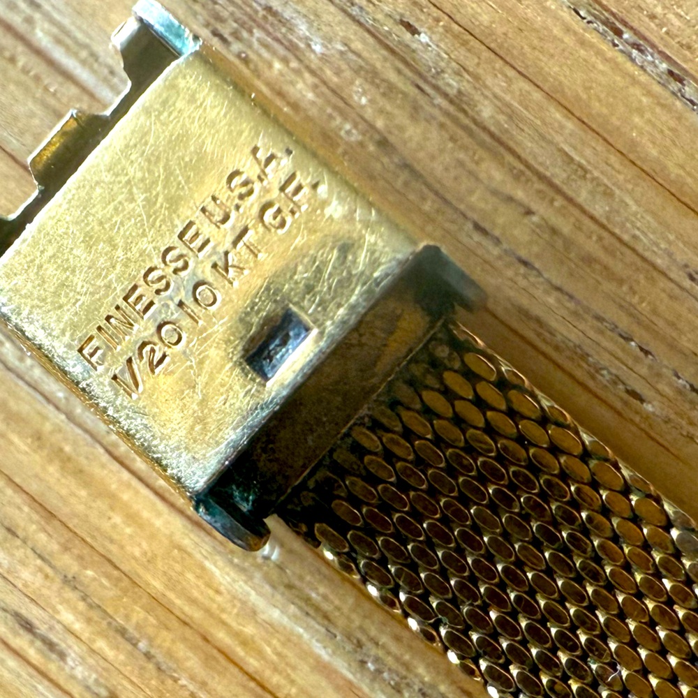 Seiko Gold-Toned Quartz Watch Vintage - Picture 5 of 8